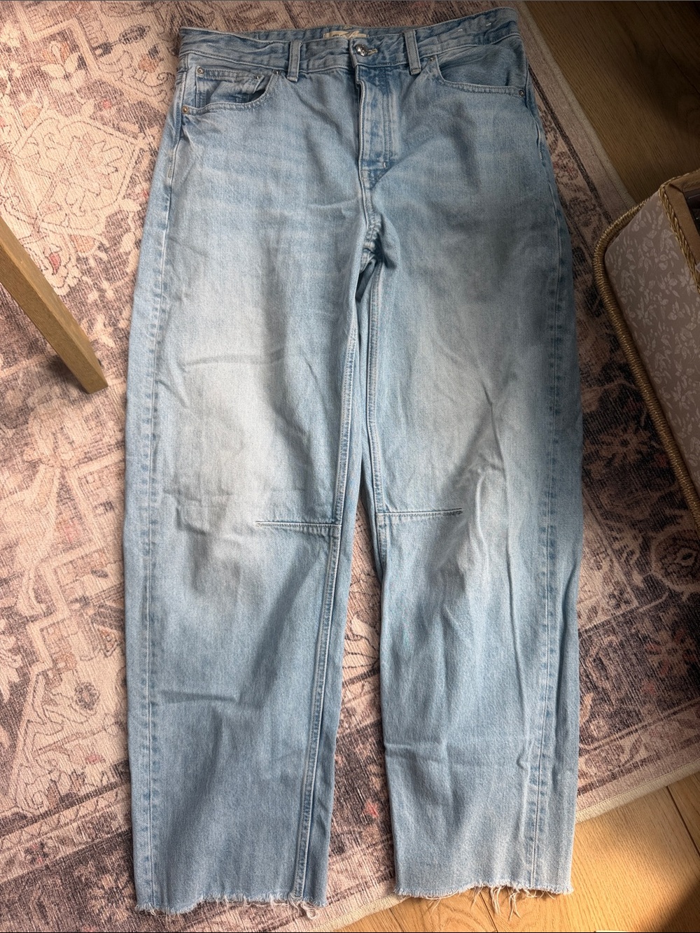 Madewell Darted Barrel Jean